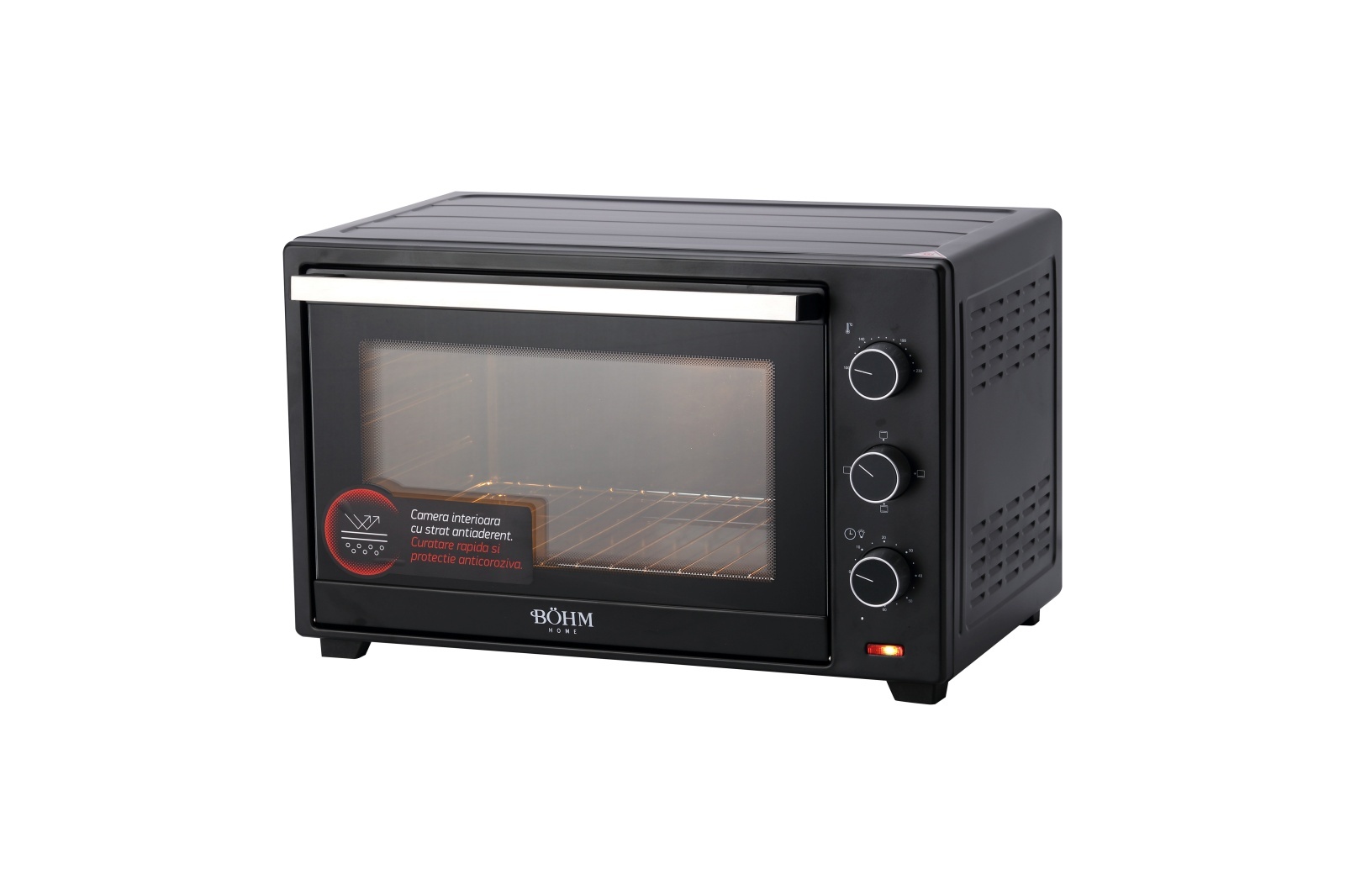 Cuptor Electric 48 L BoHM BC48B3-L, 2000 W, 100-230°C [1]