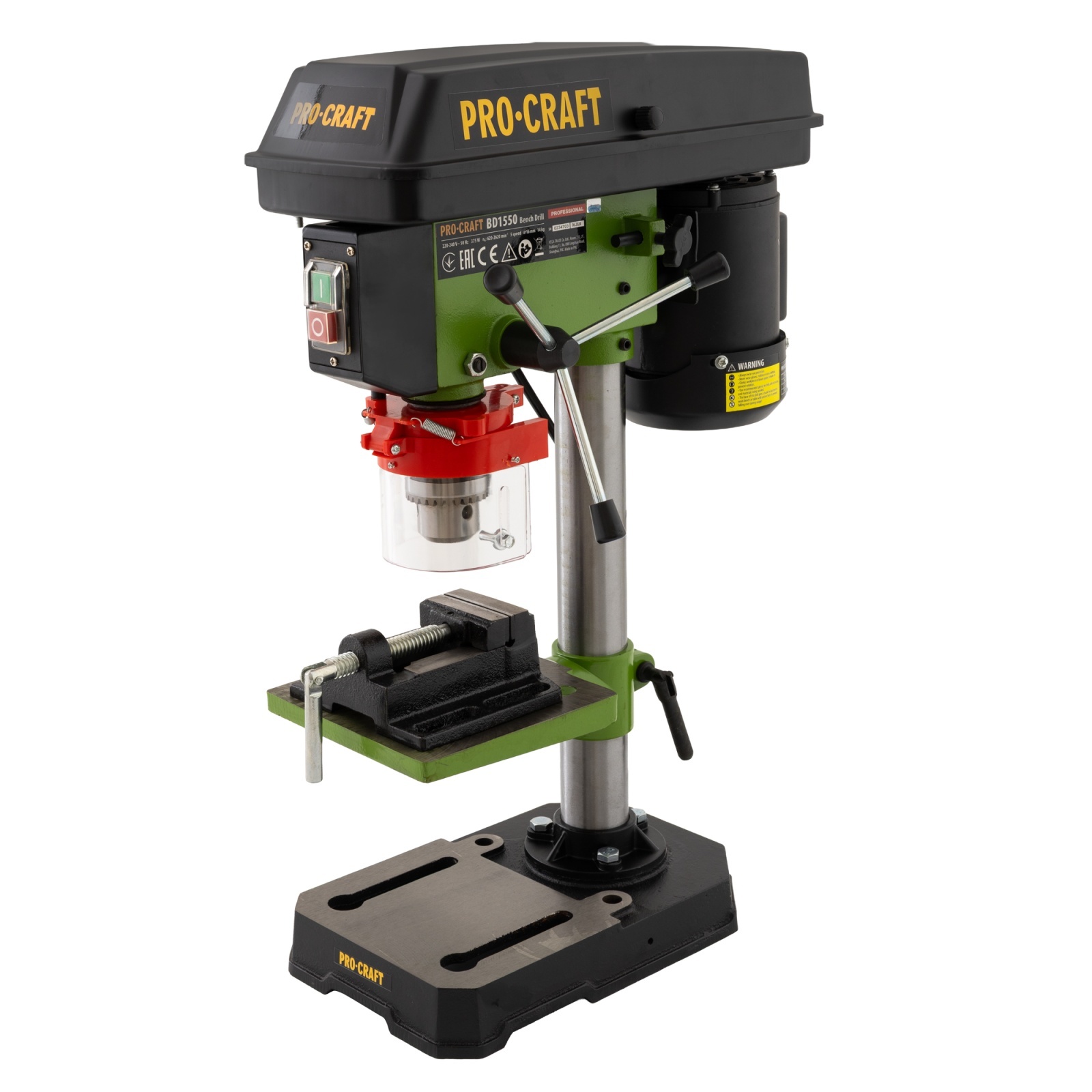Masina de gaurit cu coloana  Procraft BD1550