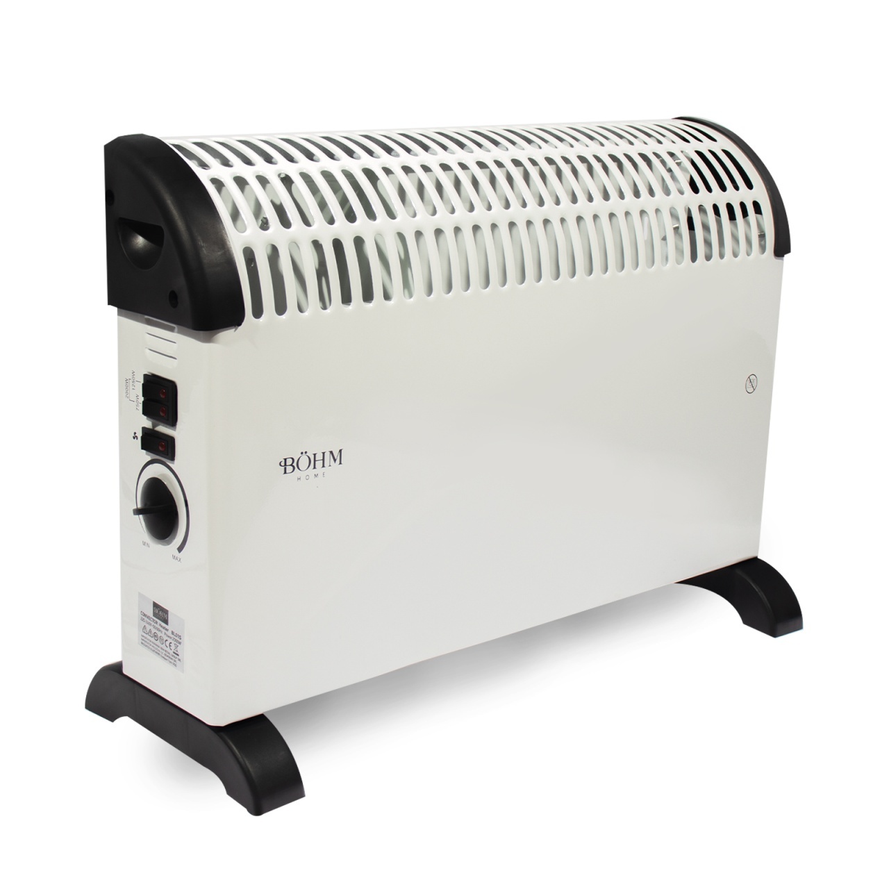 Radiator electric cu ventilator turbo BL01S BÖHM