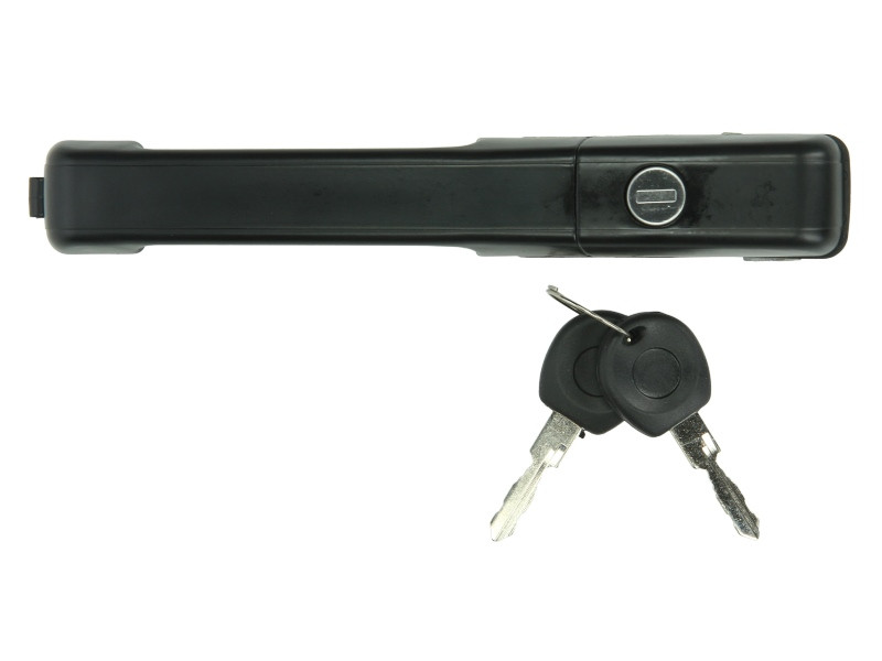Maner usa Dreapta Fata potrivit VW PASSAT B3 1988-1993 - (cu cheie; exterior, cu incuietoare; negru)