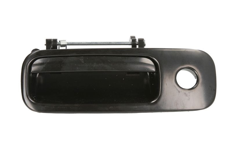 Maner usa Spate potrivit VW GOLF IV, SHARAN 7M, TRANSPORTER T5 1995-2009 - (exterior, cu gaura pentru incuietoare; negru/grund)