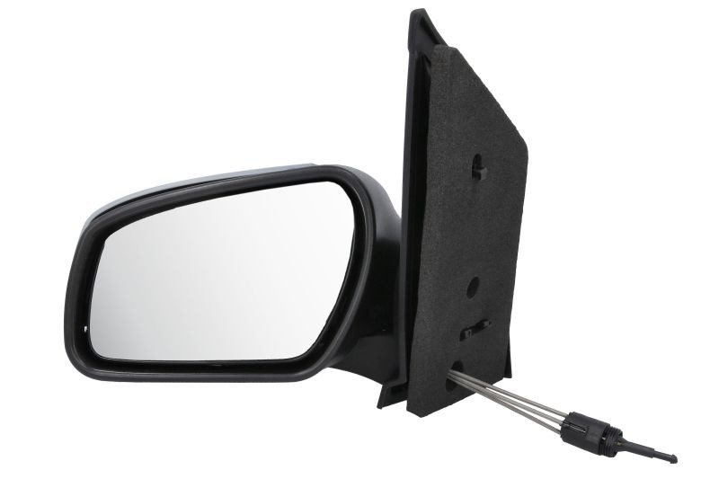 Oglinda laterala Stanga (mecanic, convexa, capac) potrivit FORD FOCUS II, FOCUS II/combi;
