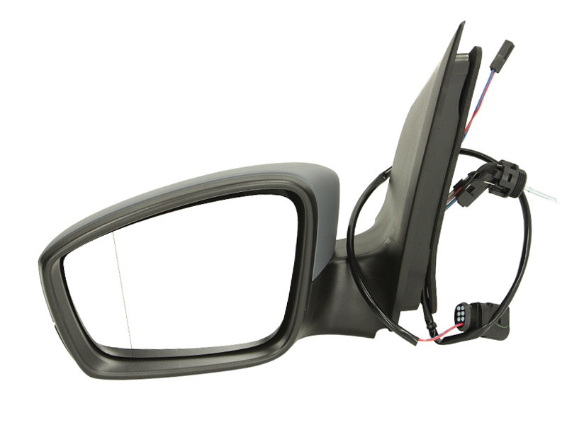 Oglinda stanga potrivit SEAT MII; SKODA CITIGO; VW UP 2011-2016 - mecanica asferic, grunduita