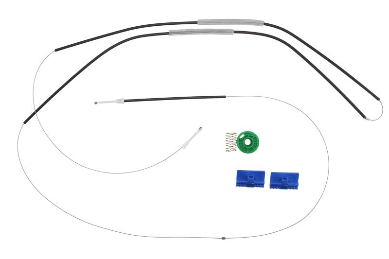 Set reparatie macara geam fata stanga potrivit AUDI A3 1996-2003 - (set)