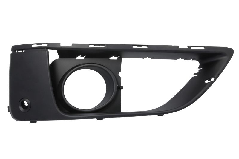 Grila bara fata dreapta cu locas lampa ceata, cu locas senzor parcare, plastic, negru, LUXURY potrivit BMW 2 Active Tourer F45, F46, 2 Gran Tourer