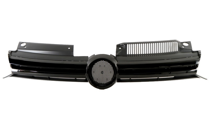 Grila radiator potrivita VW GOLF VI 2008-2013 - negru / crom, rosu/negru