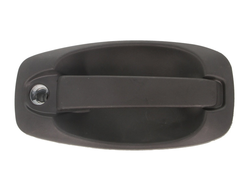 Maner usa Spate potrivit PEUGEOT BIPPER 2007-2022 - (exterior, cu gaura pentru incuietoare; negru)