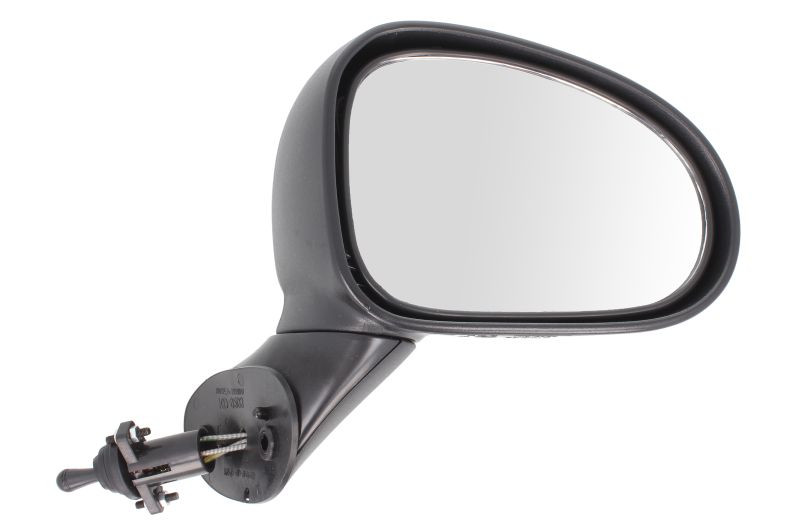 Oglinda dreapta potrivit CHEVROLET MATIZ 2005-2008 - mecanica , crom