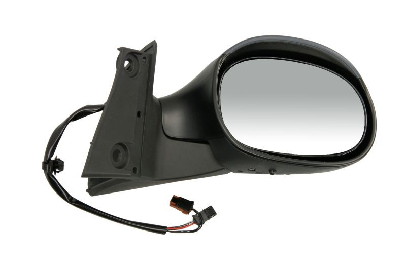 Oglinda dreapta potrivit PEUGEOT 1007 2004-2009 - electrica incalzita, grunduita, cu senzor temperatura
