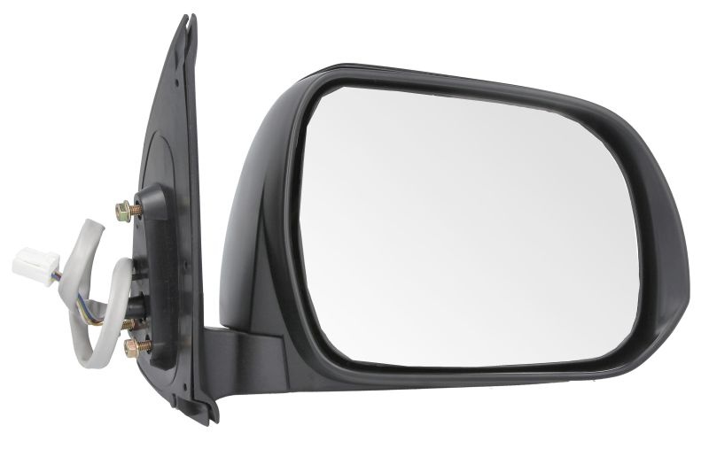 Oglinda exterioara dreapta potrivita Toyota HILUX VII, HILUX VIII dupa 2011 - convexa, fara lumini de semnalizare, 5 buc pini