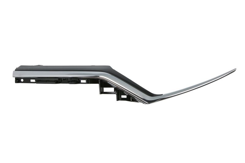 Ornament grila fata Stanga Fata potrivit HONDA CR-V V 2016-2023 - (cu dunga cromata; negru)