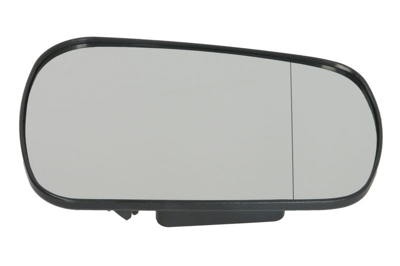 Sticla oglinda exterioara Stanga potrivit FORD FIESTA V, FUSION 2002-2012 - (asferica)