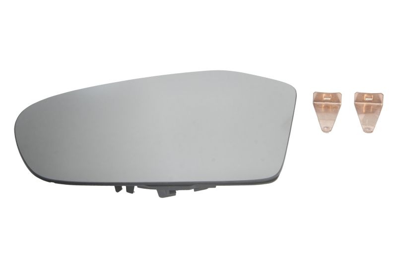 Sticla oglinda laterala Stanga potrivit MERCEDES B SPORTS TOURER (W245) 2005-2011 - (plat, incalzita)