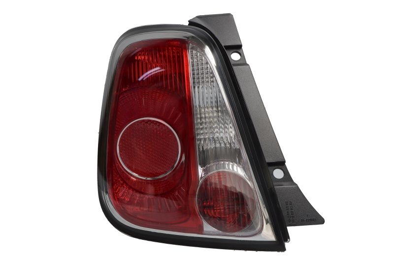Stop spate Stanga (cadru negru) potrivit ABARTH 500 / 595 / 695, 500C / 595C / 695C; FIAT 500 dupa 2007