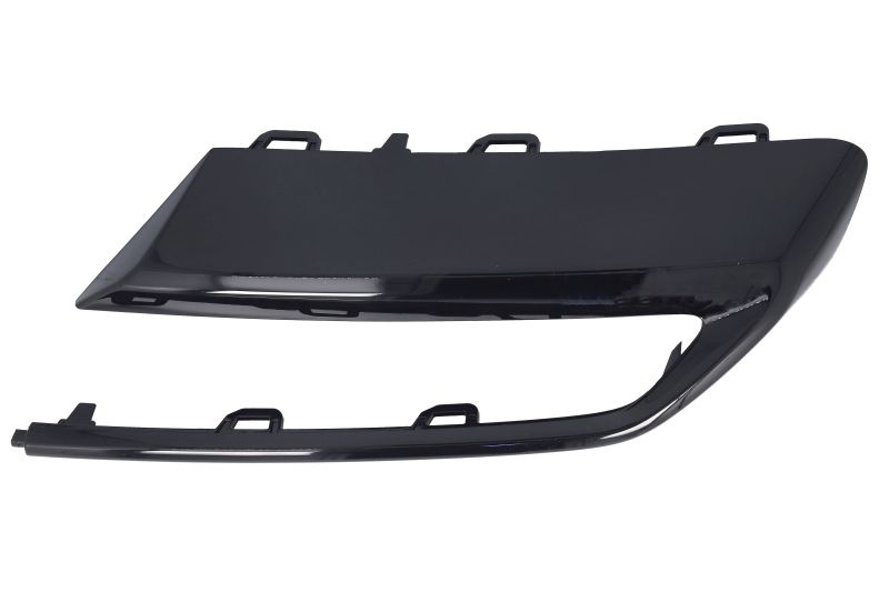 Cadru grila fata Stanga Spate potrivit AUDI Q5 FYT dupa 2020 - (plastic; negru lucios)