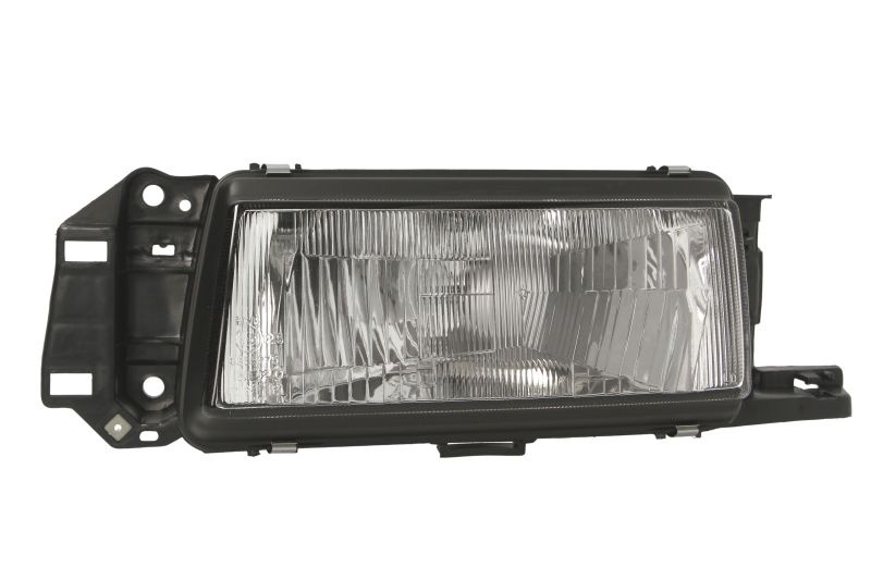 Far fata Stanga (H4, manual, fara motoras, culoare insert: cromat) potrivit MAZDA 323 C IV, 323 F IV, 323 S IV