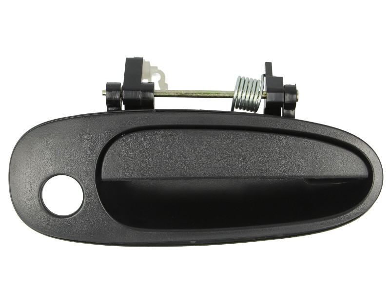 Maner usa Dreapta Fata potrivit TOYOTA COROLLA E10, RAV4 I 1992-1997 - (exterior, cu gaura pentru incuietoare; negru)