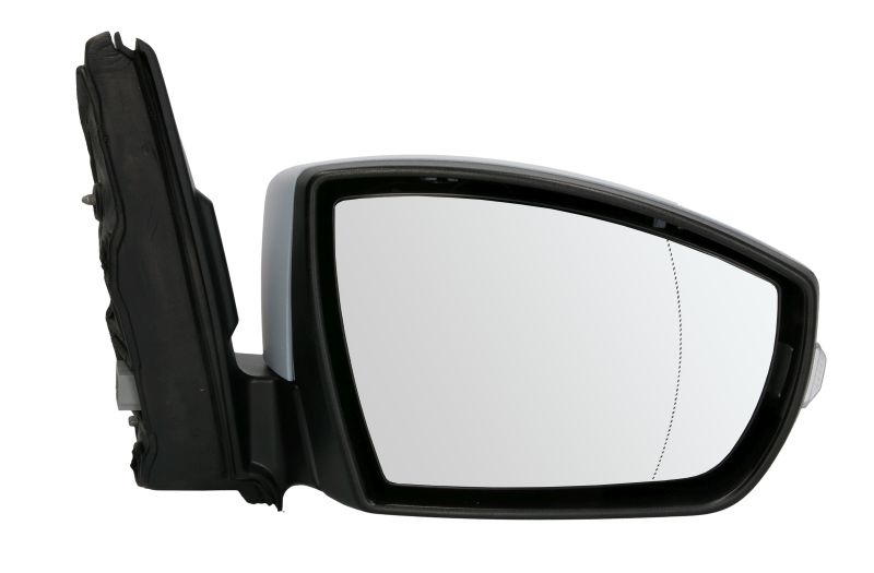 Oglinda laterala Dreapta (electric, asferice, incalzita, crom, cu carcasa) potrivit FORD KUGA II