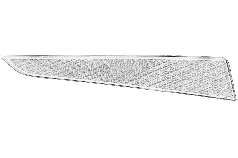 Reflector spate dreapta potrivit SKODA FABIA IV dupa 2021