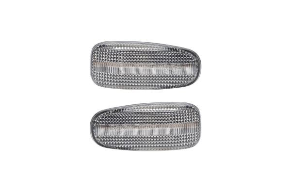 Semnalizator lampa lateral stanga/dreapta transparent, LED potrivit MERCEDES 124 A124, 124 C124, 124 T-MODEL S124, 124 W124, 190 W201, C T-MODEL