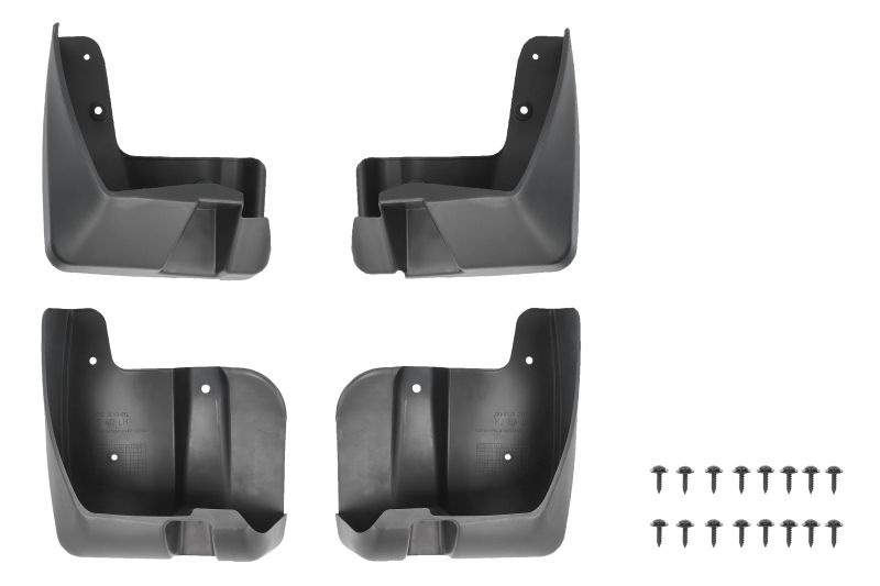 Aparatoare noroi Stanga/Dreapta Fata potrivit SUBARU OUTBACK BS 2014-2019 - (set 4 buc.)