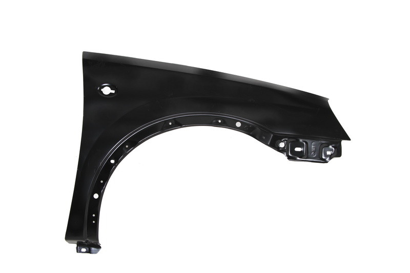 Aripa Dreapta Fata potrivit OPEL COMBO C, CORSA C 2000-2010 - (cu orificii semnalizator, cu suport orificii; certificat THATCHAM)