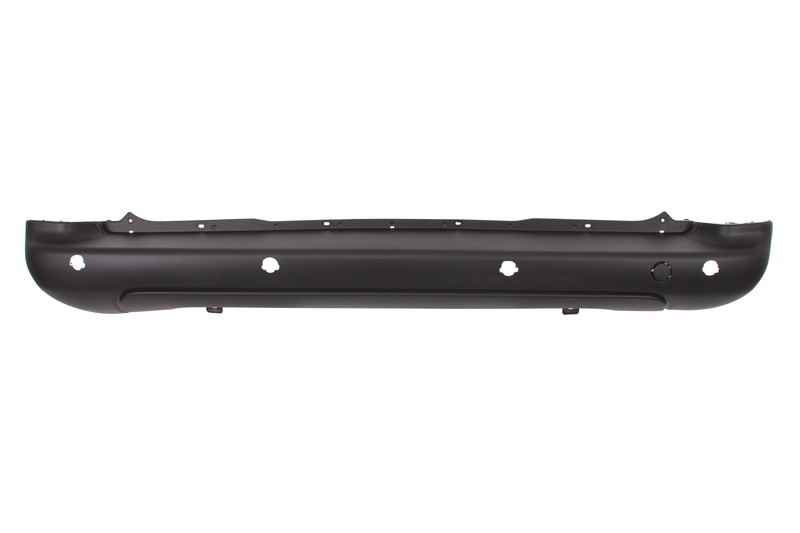 Bara spate mijloc cu locas senzorii parcare, negru, potrivit CITROEN BERLINGO, BERLINGO MULTISPACE, BERLINGO/MINIVAN; PEUGEOT PARTNER, PARTNER TEPEE,
