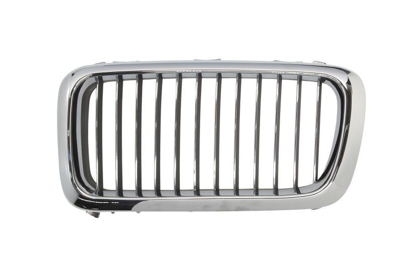 Grila radiator Stanga potrivit BMW 7 (E38) 2.5D-5.4 1994-2001 pana in 2001 - (crom/negru)