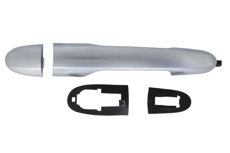 Maner usa Fata/Spate Dreapta potrivit FIAT 500L 0.9-1.6D dupa 2012 - (extern, argintiu)