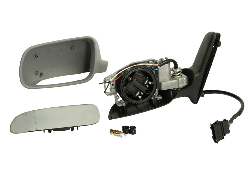 Oglinda stanga potrivit SEAT ALHAMBRA; VW SHARAN 1995-2001 - electrica, asferic, incalzita, grunduita