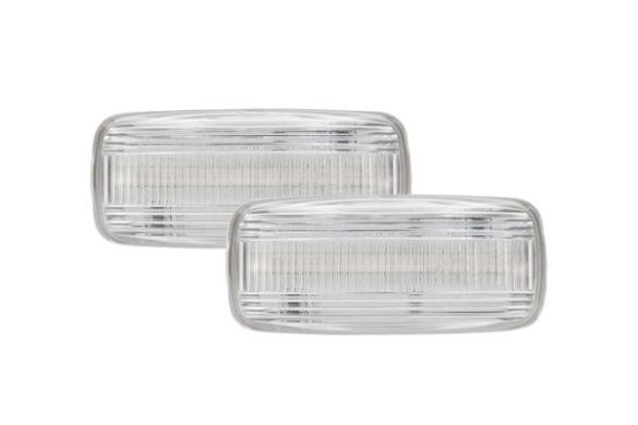 Semnalizator lampa lateral stanga/dreapta transparent, LED potrivit AUDI A3, A4 B5, A6 C5, TT 1.6-4.2 1994-2006