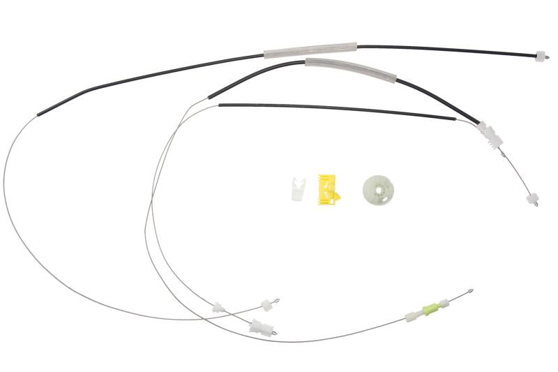Set reparatie macara geam dreapta potrivit PEUGEOT 207 2006-2015 - (set, electric)