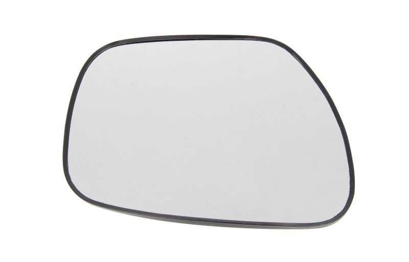 Sticla oglinda laterala Dreapta potrivit MAZDA 5 CR19, CX-7 ER, CX-9 TB 2004-2014 - (convexa, cu incalzire; crom)