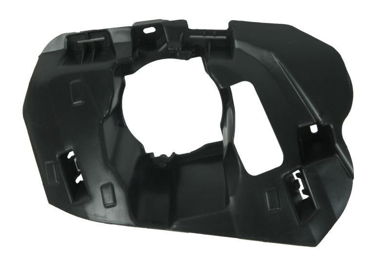 Acoperire bara fata Stanga potrivit CITROEN JUMPY II, JUMPY III dupa 2007 - (plastic, negru)