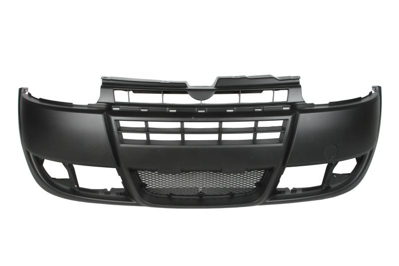 Bara fata Cu grilaj central, negru, TUV potrivit FIAT DOBLO, DOBLO/MINIVAN 2005-2010
