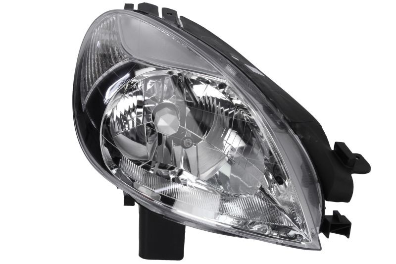 Far dreapta potrivit CITROEN XSARA PICASSO 2004-2009 - (H4, electric, fundal cromat)