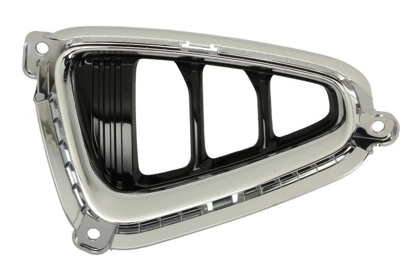 Grila bara fata stanga cu locas LED, abs, negru lucios/crom potrivit KIA OPTIMA 2015-2018