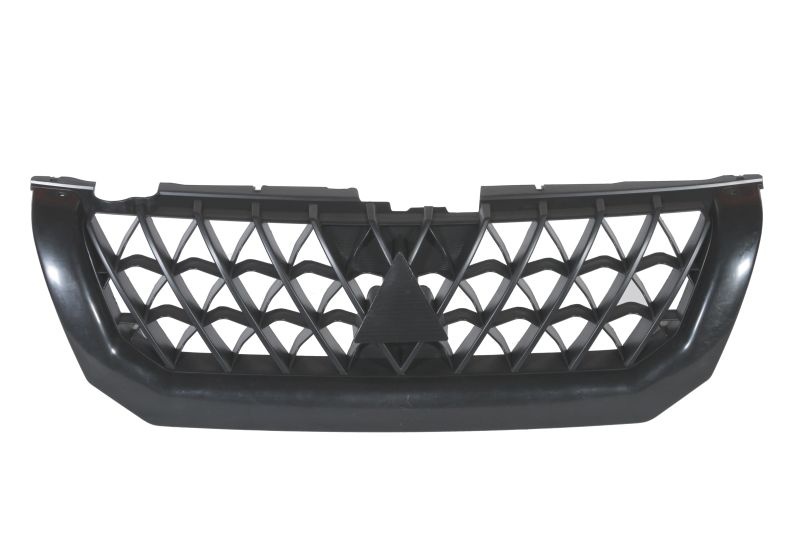 Grila radiator potrivit MITSUBISHI PAJERO SPORT, PAJERO SPORT I 2.4-3.5 1998-2004 - (negru/grunduit)