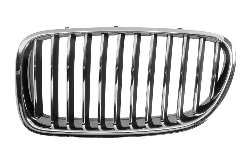 Grila Stanga Fata potrivit BMW 5 F10, F11 2009-2013 - (crom/negru; certificat THATCHAM)