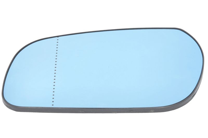 Sticla oglinda exterioara Stanga potrivit CITROEN XSARA 1997-2005 - (asferica, incalzita, albastru)