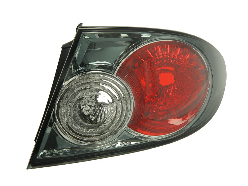 Stop tripla lampa spate dreapta potrivit MAZDA 6 2002-2005 - ( exterior , Semnalizator alb, culoare sticla negru)