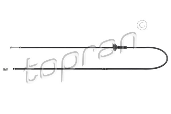 Cablu capota motor potrivit BMW 1 (E87), 3 (E90), 3 (E91) 1.6-3.0D 2004-2012 - (1087mm)