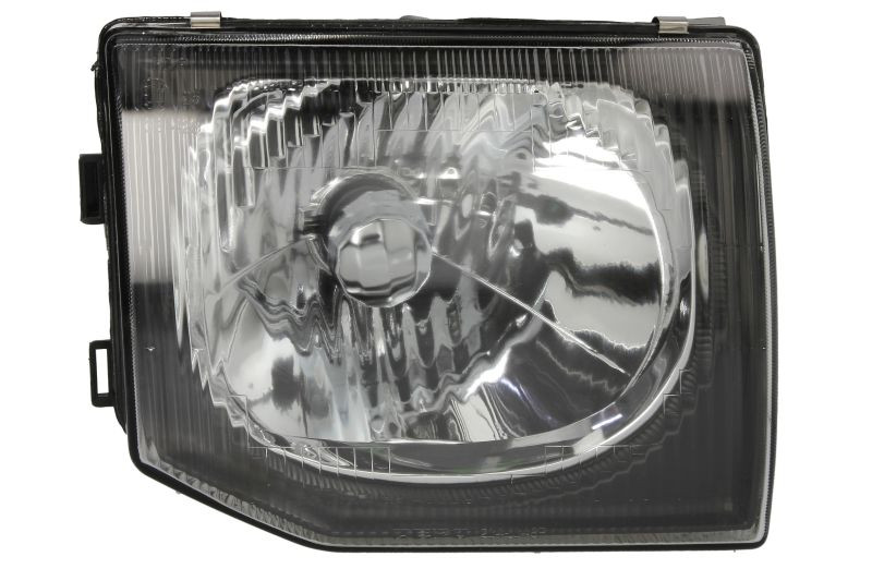 Far Dreapta (H4, electric, manual, fara motoras, culoare insertie: cromat) potrivit MITSUBISHI PAJERO II, PAJERO SPORT