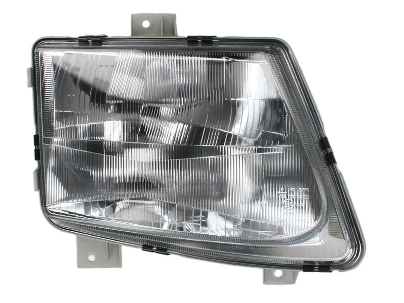 Far dreapta potrivit MERCEDES Clasa V 1996-2003 - (H1/H4, manual, fundal negru)