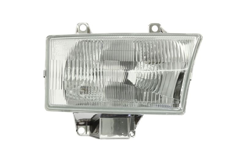 Far fata Dreapta (H4/W5W, manual, fara motoras, culoare insert: cromat) potrivit MAZDA B-SERIE