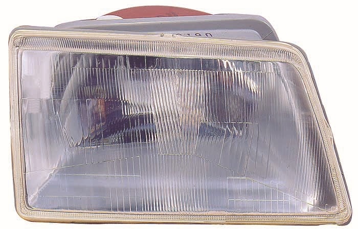 Far fata Stanga (H4, manual, fara motoras, culoare insert: argintiu) potrivit PEUGEOT 309 I, 309 II, 309/HATCHBACK