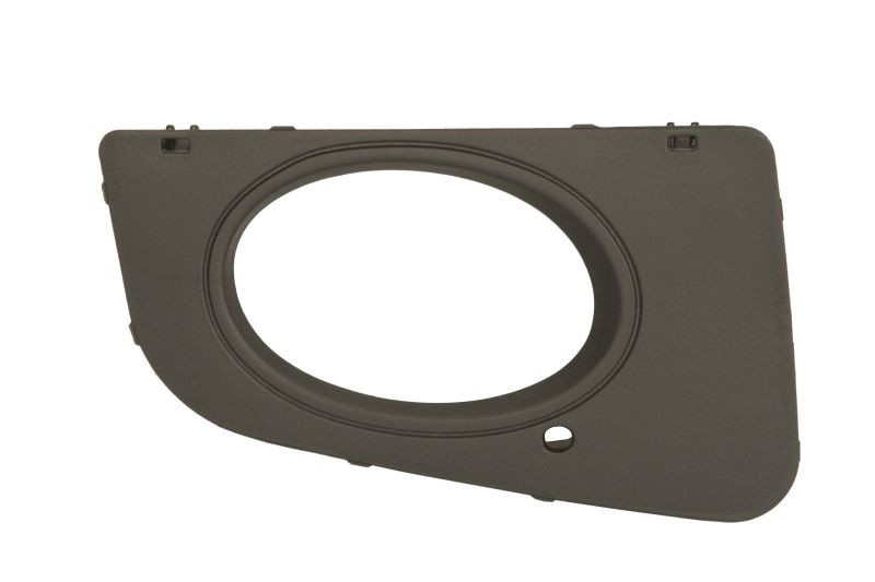 Grila bara fata dreapta potrivit VW CRAFTER 2011-2017 - cu locas proiectoare, plastic, gri inchis