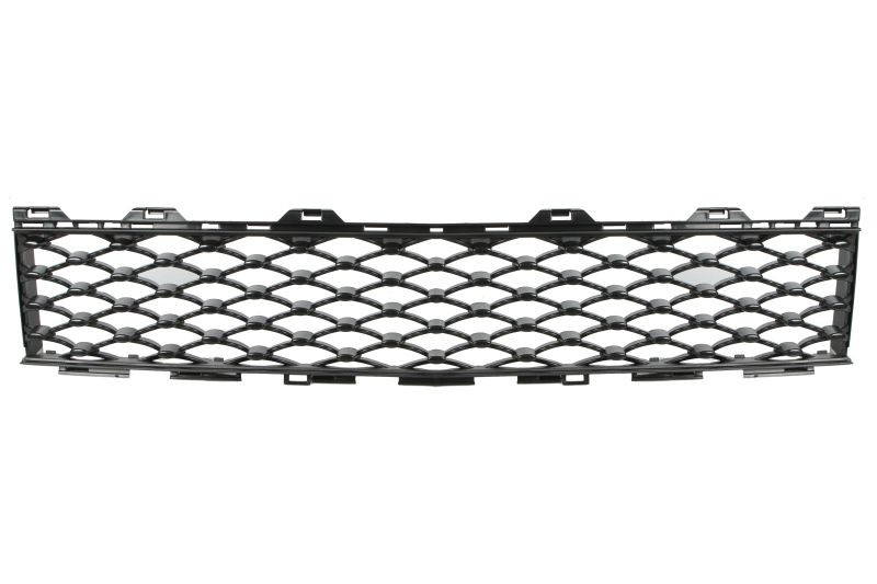 Grila bara Inferior, POP, plastic, negru potrivit ABARTH 500 / 595 / 695, 500C / 595C / 695C; FIAT 500 dupa 2007 dupa 2015