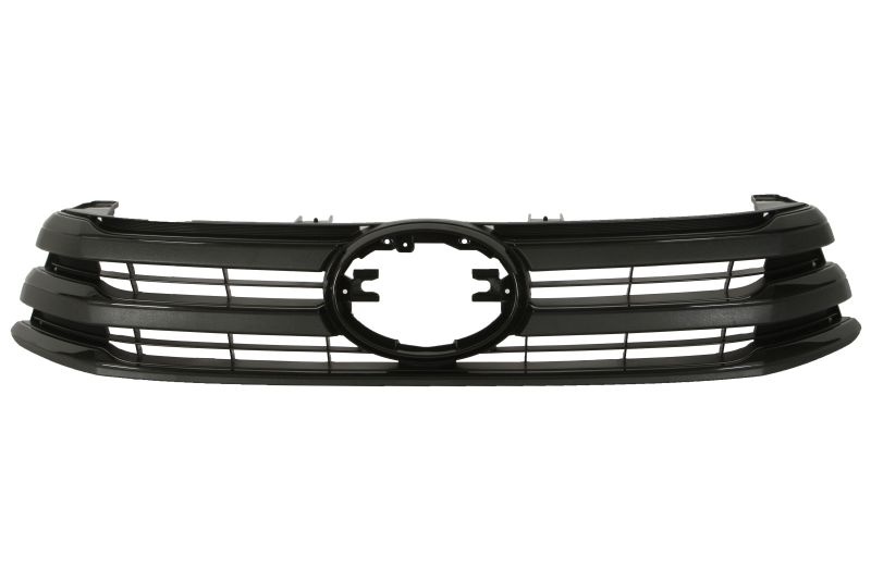 Grila radiator potrivit TOYOTA HILUX VIII 2.4D/2.7/2.8D dupa 2015 2015-2017 - (negru)