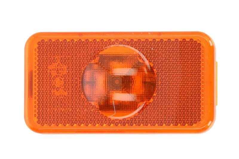 Lumina delimitare stanga/dreapta, portocaliu, LED, inaltime 54mm; latime 102mm fara prindere, 24V